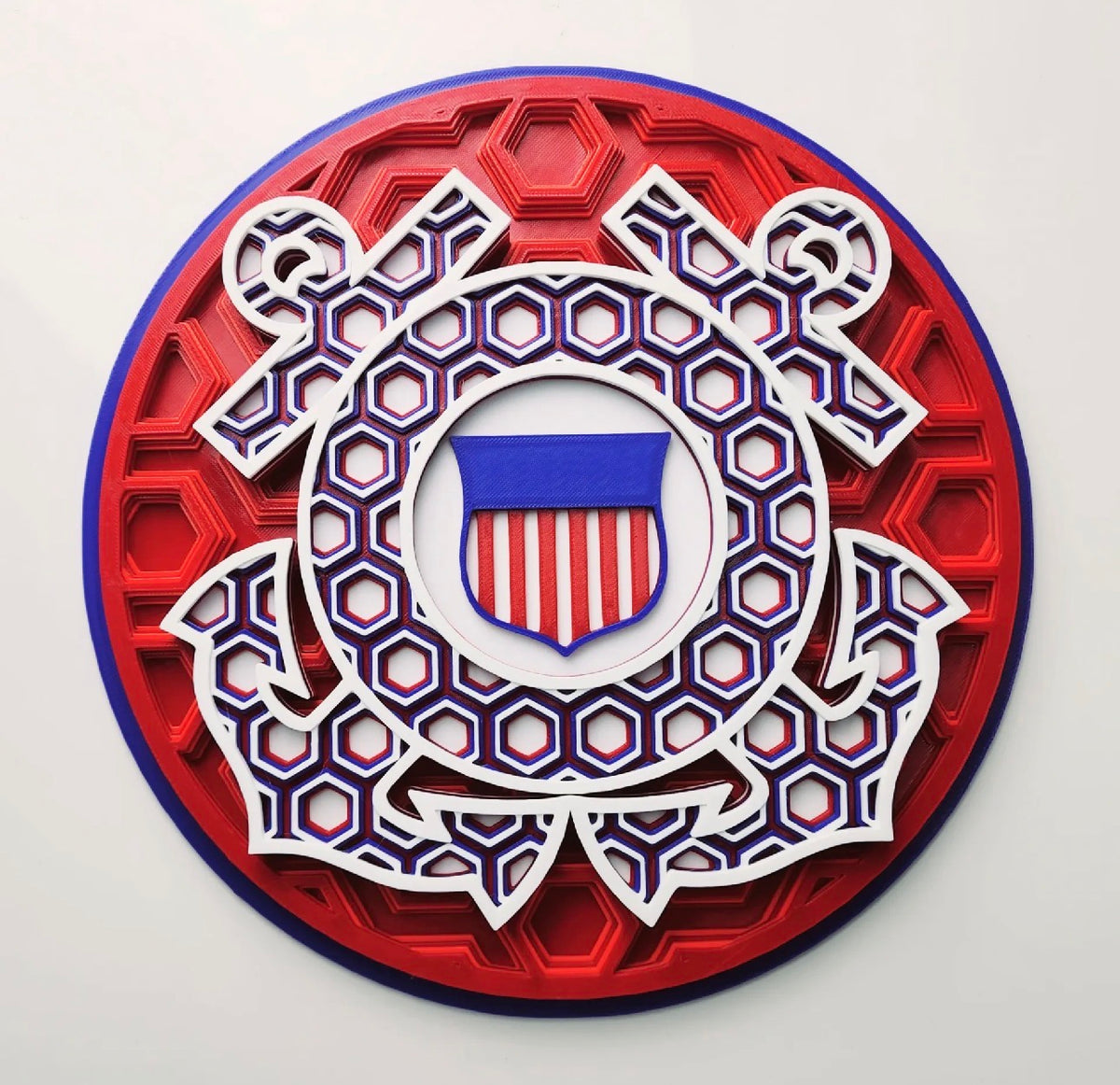 US Military Layered 3D Wall Art – $20 Each (Get Your Branch FREE When You Order All!)